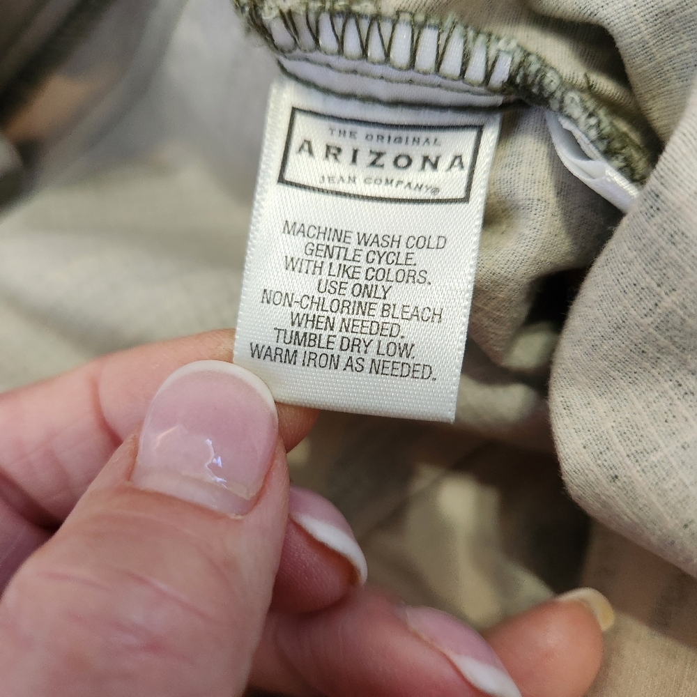 Cargo Camo Drawstring Pants Wide Leg Midrise Gorpcore Y2k size 11 - Picture 10 of 16